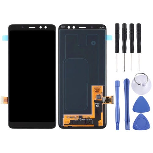 Ecrã LCD AMOLED Samsung Galaxy A8/A5 (Preto)