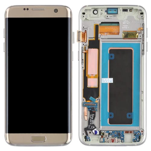 Ecrã LCD Samsung Galaxy S7 Edge/G935F/G935FD Super AMOLED/(Dourado)