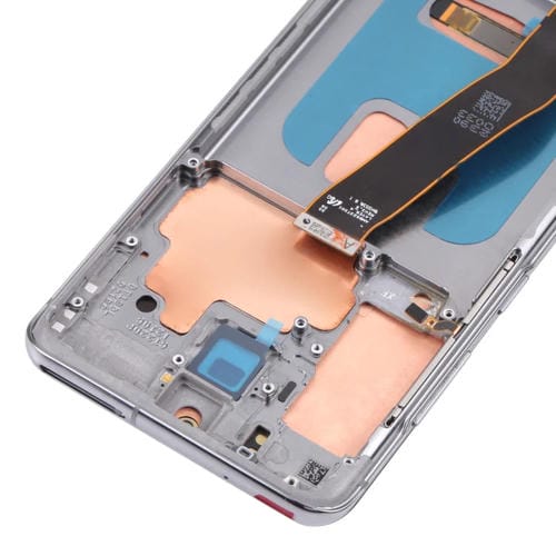 Ecrã LCD Samsung Galaxy S20 4G SM-G980 AMOLED com Moldura (Cinza)