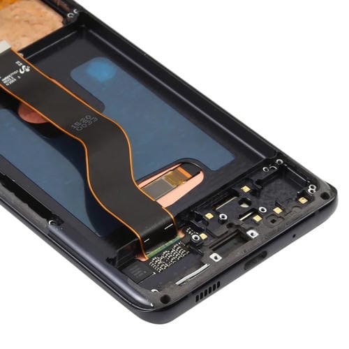 AMOLED-Bildschirm Samsung Galaxy S20+ 4G mit Rahmen (Schwarz)