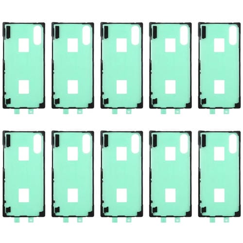 Adhésif de Couverture Arrière Samsung Galaxy Note 10+ (10 Pièces) Coque