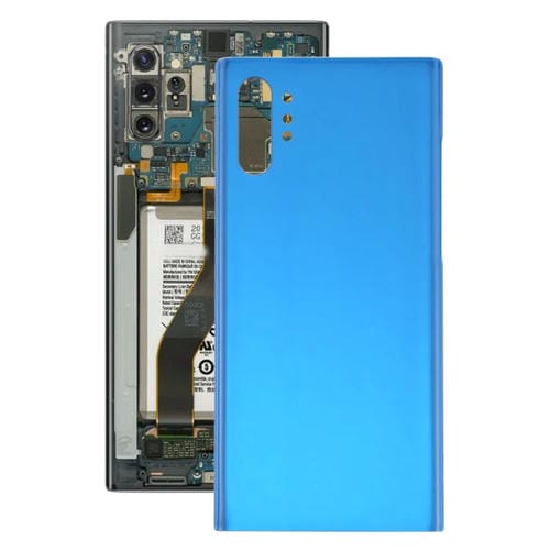 Couvercle arrière de batterie Samsung Galaxy Note 10+ (Bleu) de Couverture