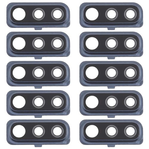 Kameraglasabdeckung Samsung Galaxy A50 (10 Stück) (Schwarz)