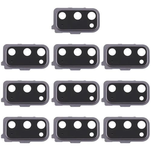 Kameraglasabdeckung (Schwarz) Samsung Galaxy S20 - Packung mit (10 Stück)