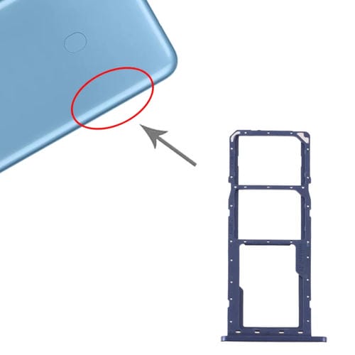 Bandejas de Tarjeta SIM y Micro SD Samsung Galaxy A11 SM-A115 (Azul)