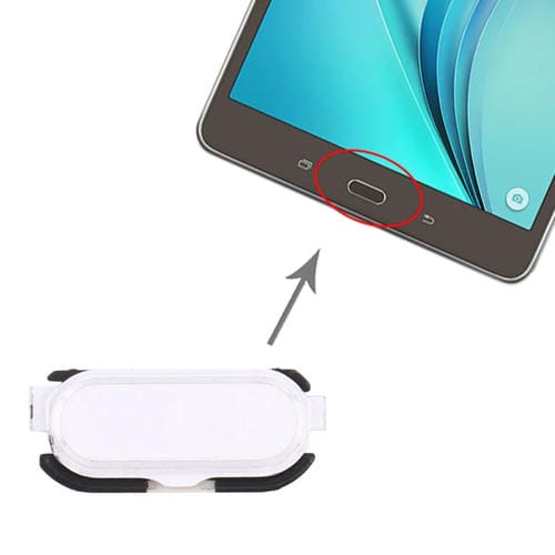 Tecla de Inicio Samsung Galaxy Tab A 8.0 SM-T350 / T355 Función (Blanco)