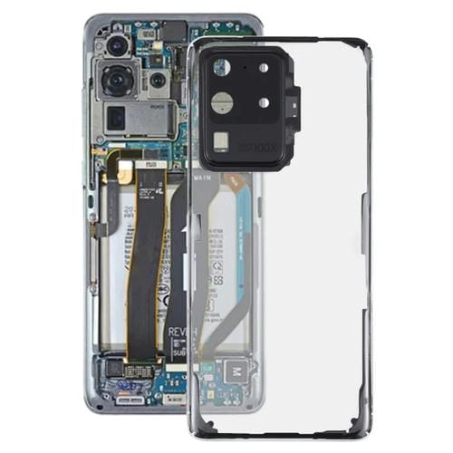 Rückseite aus Glas Samsung Galaxy S20 Ultra (SM-G988) Batterie (Transparent)