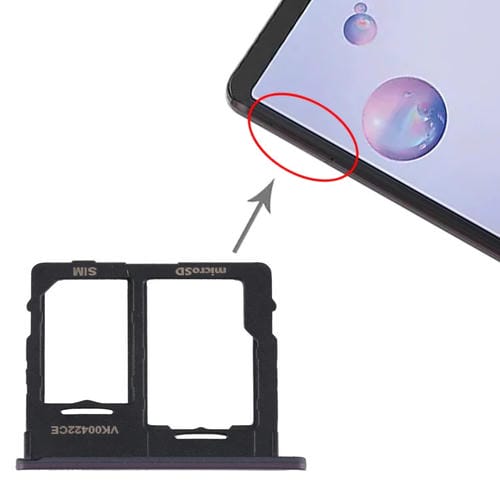 Bandeja de Tarjeta SIM y Micro SD Samsung Galaxy Tab A 8.4 SM-T307U (Negro)