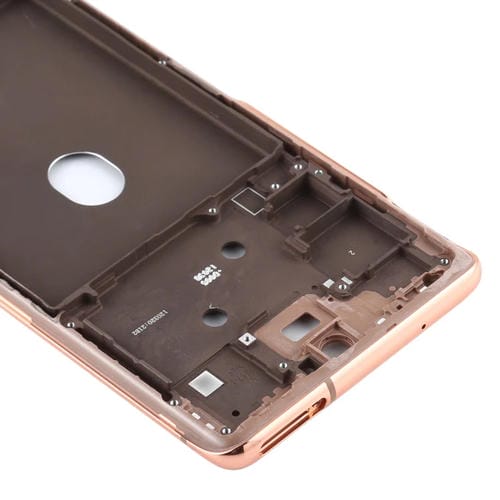 Marco Medio Bisel Placa Samsung Galaxy S20 FE (Dorado)