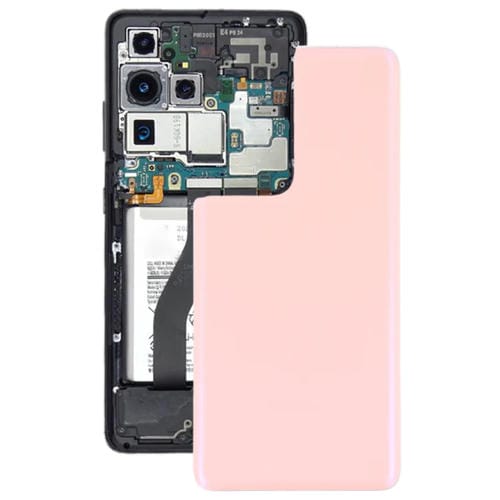 Rückseite der Batterieabdeckung Samsung Galaxy S21 Ultra 5G (Rosa)
