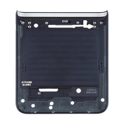 Placa de Bisel de Marco Medio Samsung Galaxy Z Flip 5G SM-F707 (Negro)