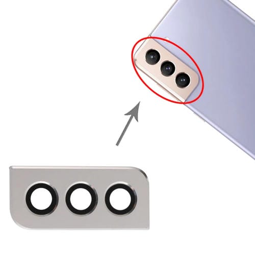 Kameraglasabdeckung Samsung Galaxy S21+ 5G (Silber)