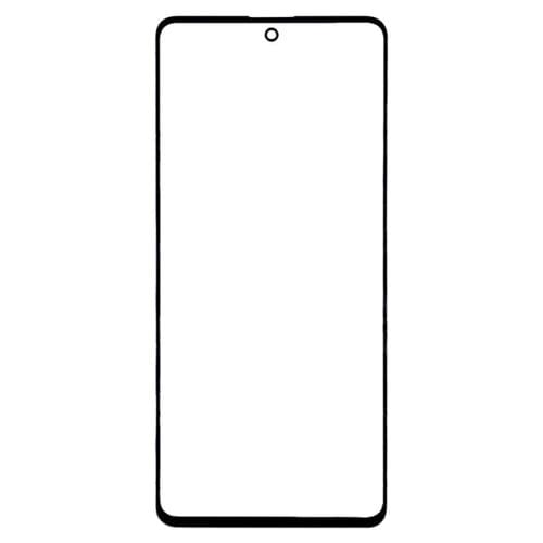 Obiettivo in vetro esterno Samsung Galaxy A71 - Pacco di (10 pezzi) Schermo frontale (Nero)