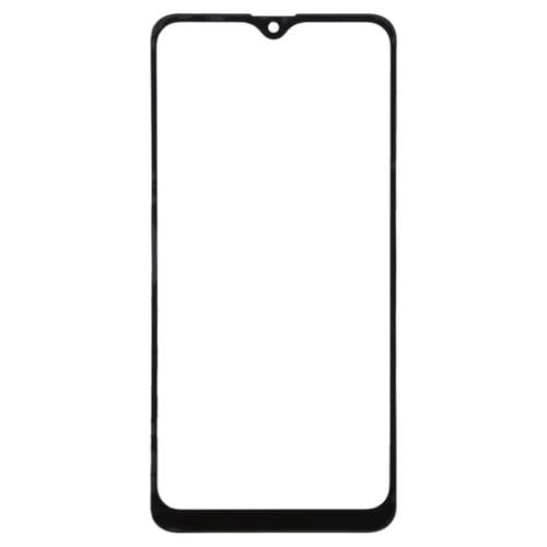 Lente de Vidro Exterior Ecrã Frontal Samsung Galaxy A10s (Preto) - Pacote de (10 Peças)