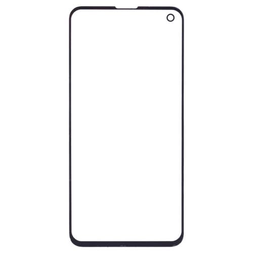 Outer Glass Lens Front Screen Samsung Galaxy S10e SM-G970 (Black)