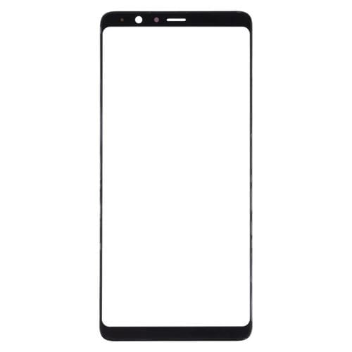 Lente de Vidro Ecrã Frontal Samsung Galaxy A8 Star/A9 Star (Preto) (10pcs)