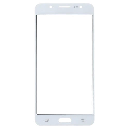 Glaslinse Frontbildschirm Samsung Galaxy J5 Weiß (10 Stück)