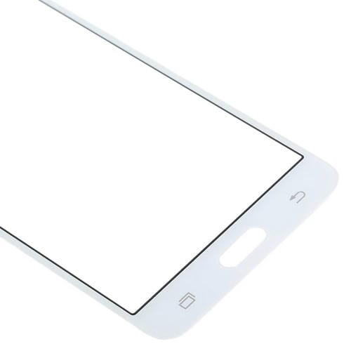 Glaslinse Frontbildschirm Samsung Galaxy J5 Weiß (10 Stück)