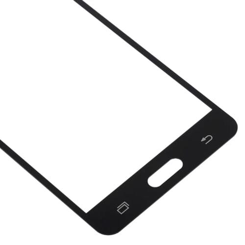 Glaslinse Frontbildschirm Samsung Galaxy J3 Pro/J3110 (10 Stück) (Schwarz)