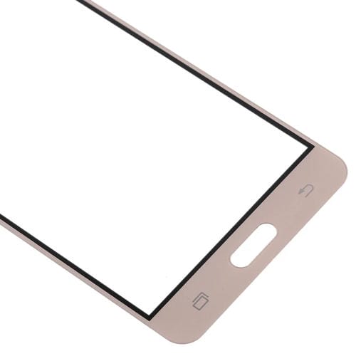 Verre Lentille Extérieure Écran Samsung Galaxy J3 Pro/J3110 (Or) - (10 Pièces)