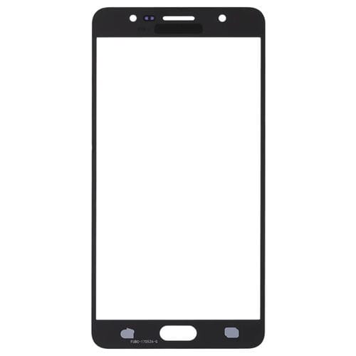 Glass Lens Outer Samsung Galaxy J7 Max Pack (10 Pieces) Front Screen (Black)