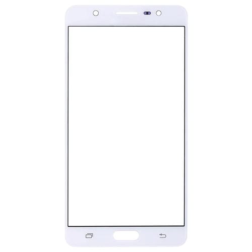 Objectif en verre Écran avant Samsung Galaxy J7 Max (Blanc) - Pack (10 pièces)