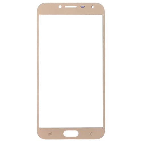 Lente de Vidro Exterior Samsung Galaxy J4 Ecrã Frontal (10 Peças) (Ouro)