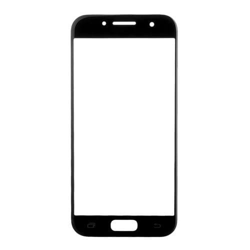 Obiettivo in vetro dello schermo Samsung Galaxy A7 A720 (Nero) (10 pezzi)