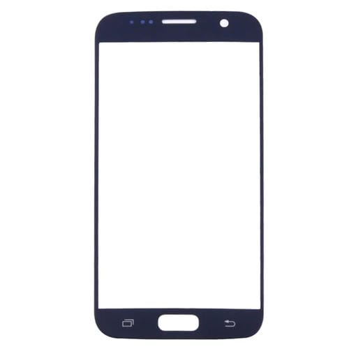 Pantalla Frontal Samsung Galaxy S7 G930 Lente de Vidrio Exterior (Negro) (10 Piezas)