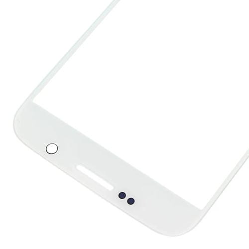 Écran frontal Samsung Galaxy S6/G920F Lentille en verre extérieure (Blanc) 10pcs