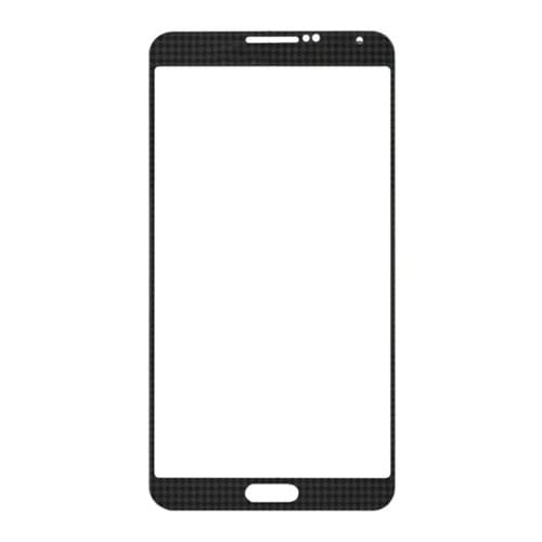Front Screen Samsung Galaxy Note 3/N9000 Outer Glass Lens (Black) - Pack (10 Pieces)