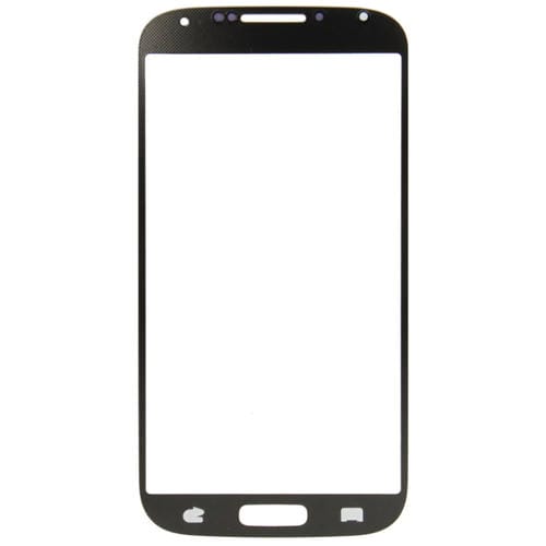 Front Display Glass Lens Samsung Galaxy S4 i9500 (Schwarz) -