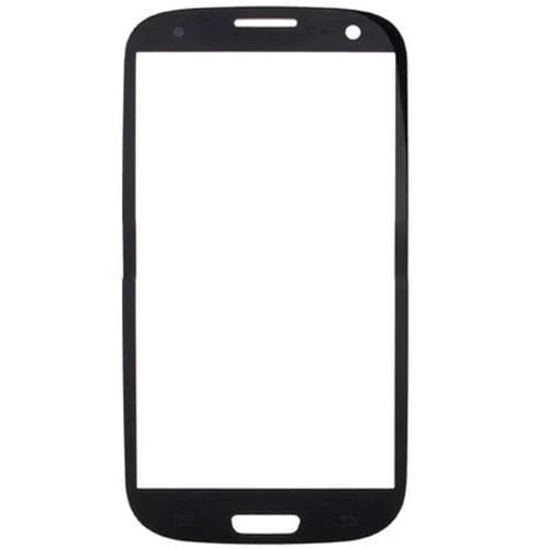 Pantalla Frontal de Vidrio Samsung Galaxy S3 / i9300 (2013) (Negro) Lente Exterior 10pcs