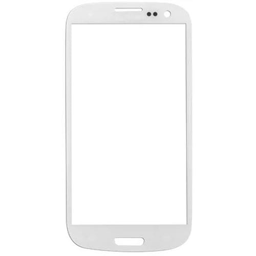 Pantalla Frontal Lente de Vidrio Samsung Galaxy S3 / i9300 (Blanco) 10pcs