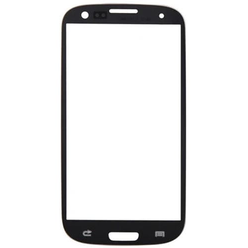 Ecrã Frontal Lente de Vidro Samsung Galaxy S3/i9300 (Branco) 10pcs