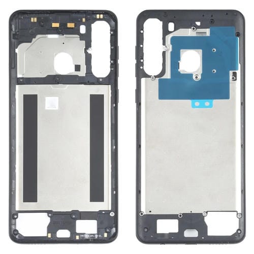 Mittelrahmen Lünette für Samsung Galaxy A21 SM-A215 (Schwarz)
