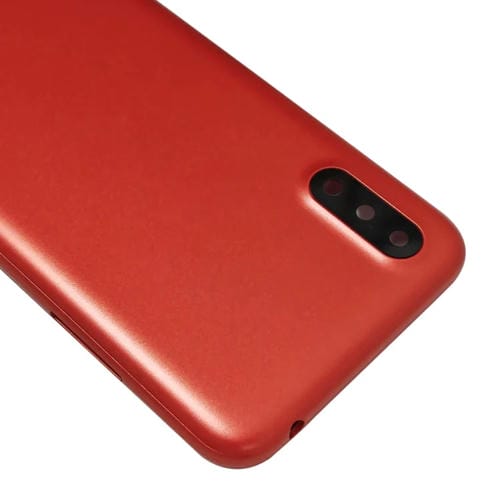 Tapa Trasera de Batería Samsung Galaxy A01 SM-015F con Lente de Cámara (Rojo)