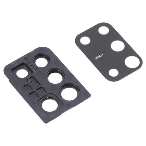 Capot d'objectif d'appareil photo Samsung Galaxy M31 / M31 Prime SM-M315 (10 pièces) (Noir)