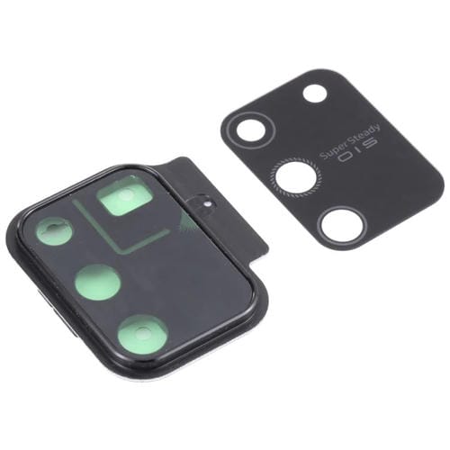 Tampa da Lente da Câmara Samsung Galaxy S10 Lite SM-G770 (10 Peças) (Preto)