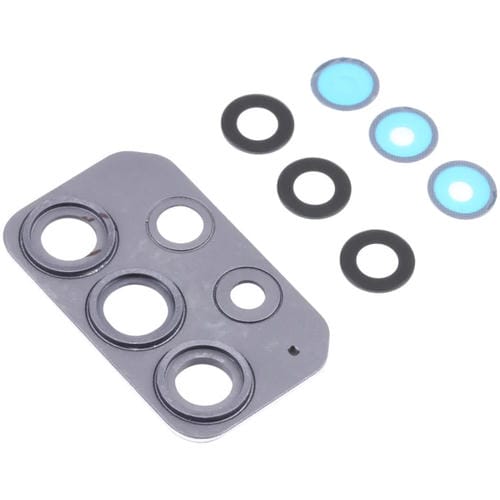 Tampa da Lente da Câmara Samsung Galaxy A72 SM-A725 (10 Peças) (Preto)