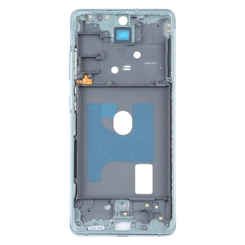 Plaque de lunette de cadre moyen Samsung Galaxy S20 FE avec accessoires (bleu)