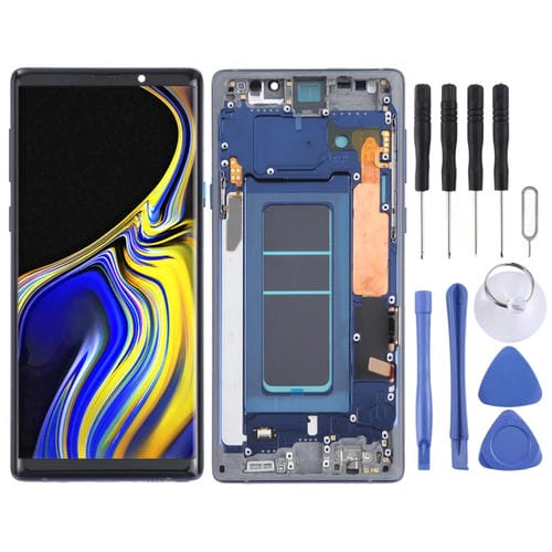 Pantalla Completa OLED Samsung Galaxy Note 9 SM-N960 con Marco (Azul)