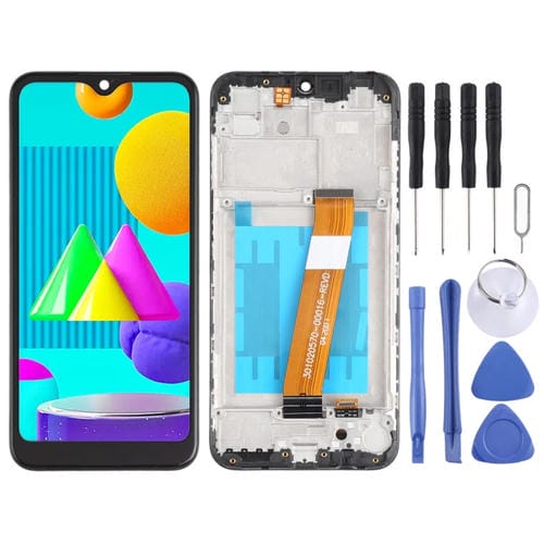 Schermo LCD Samsung Galaxy M01 con Cornice (USA)