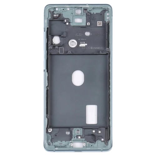 Plaque de lunette de cadre moyen Samsung Galaxy S20 FE 5G SM-G781B (Bleu)