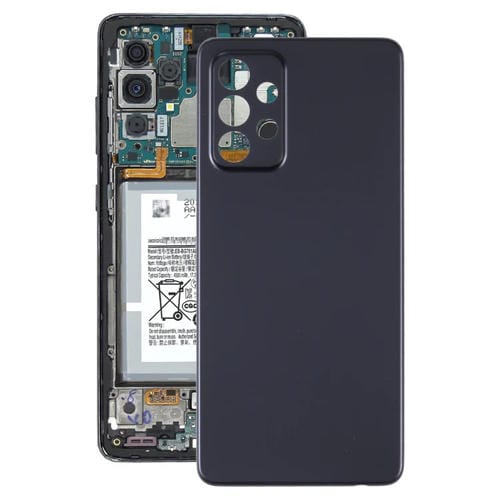 Rückseite der Batterieabdeckung Samsung Galaxy A52 5G SM-A526B (Schwarz)