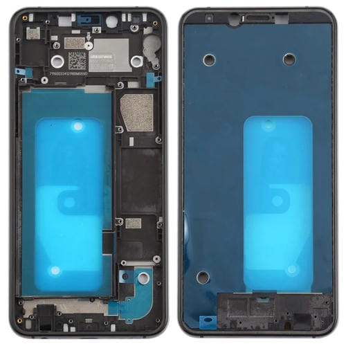 Middle Frame Bezel Plate Samsung Galaxy A6s (Black)