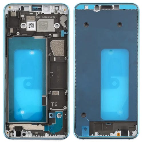 Middle Frame Bezel Samsung Galaxy A6s (Blue) Plate