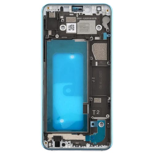 Middle Frame Bezel Samsung Galaxy A6s (Blue) Plate