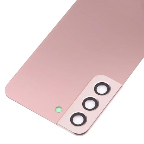 Coperchio posteriore della batteria Samsung Galaxy S22 5G SM-S901B con obiettivo della fotocamera (Rosa)