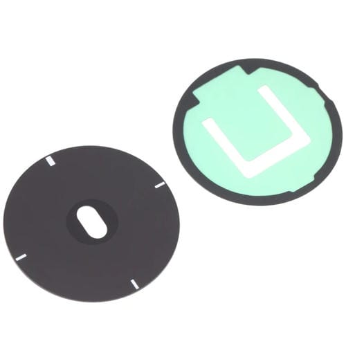 Objectif en verre arrière Samsung Galaxy Gear S2 SM-R720 (Noir)